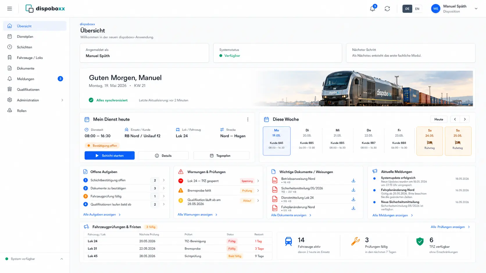 dispoboxx Dashboard